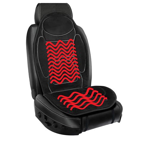 One of the higher priced options, Lower temperature range. 9. Big Hippo Full-Seat Cover. Big Hippo Seat Cover. The Big Hippo brand made our list further up for offering the best base-only heated seat cover, but the company also offers a popular full-seat cover as well.. 