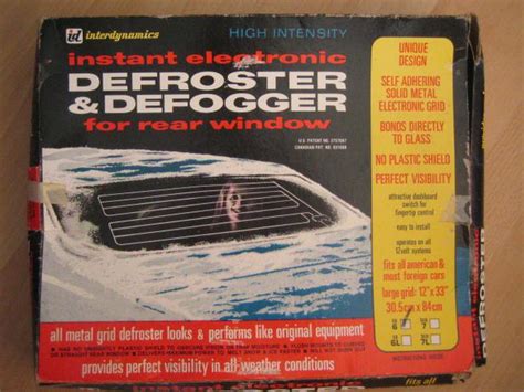 Replacement tab for rear window defrosters / defoggers . Defroster