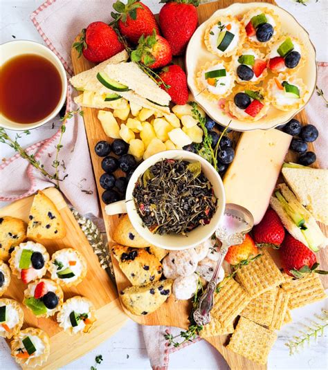 Afternoon Tea Charcuterie Cheese Board - Beautiful …