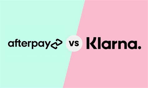 Afterpay vs klarna. 1 Klarna has better usage coverage in more websites categories. Including Lifestyle, Home & Garden, Sports, Computers Electronics & Technology and 20 other categories. 2 AfterPay hasn't got a lead over Klarna in any websites category. 11,688 websites 1,842 websites 2,123 websites 1,344 websites 1,924 websites 2,212 websites 14,435 websites ... 