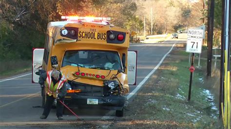 Afton: Two school buses involved in crash