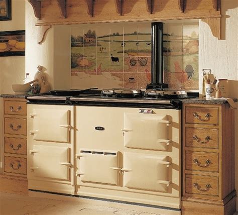 Aga kitchen oven. The AGA Mercury range is known for its bold design and anchoring style as a statement piece in the kitchen. The 48” Mercury Dual Fuel Model features an extra-large, 7-Mode Multi-Function Oven, as well as a second extra-large, true European convection oven. 