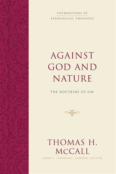 Against God and Nature The Doctrine of Sin