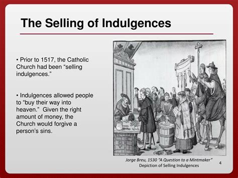 Against the Sale of Indulgences