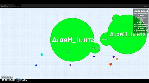 Agario Tip #2: Use Edges And Corners To Your Advantage. Agario has edges. Pushing your opponent towards those can help you get ahead. Agar.io. The Agario game space does have its limits and if you know where those are you can use them to trap or corner your opponent.. 
