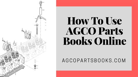 Agco parts book online. .  ...