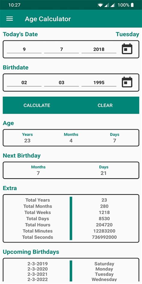Age Calculator Date age Bir APK Download for Android APKfun com