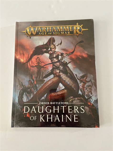 Age of Sigmar Daughters of Khaine Order Battletome New Sealed …