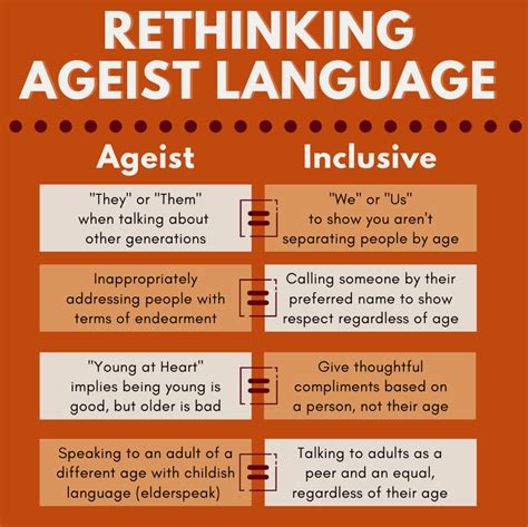 Ageist Language that Should Change