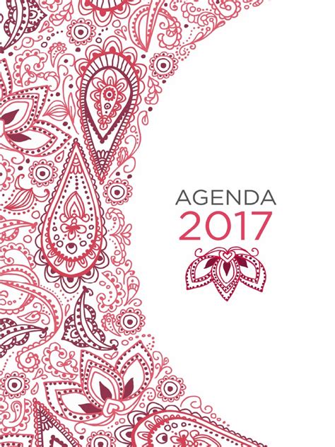 Agenda 2017 Fucsia Caratula