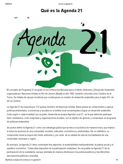 Agenda 21 pdf