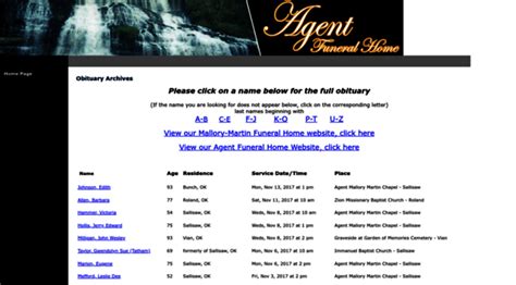 Agent funeral home obituaries. .  <a href=https://stag.der-sinzinger.de/p...