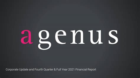 Agenus: Q4 Earnings Snapshot