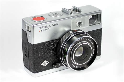 Agfa Optima 500 Sensor Viewfinder Camera Camera Agfa Color Apotar 12,8