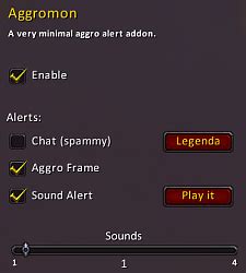 AggroAlert : Combat Mods : World of Warcraft AddOns