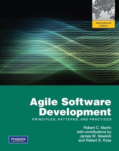Agile Software Development, Principles, Patterns, and Practices