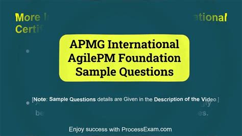 AgilePM-Foundation Prüfungs Guide