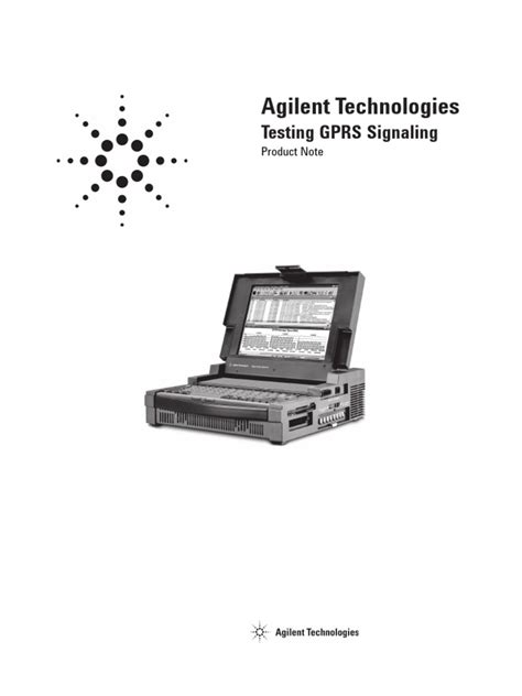 Agilent Testing GPRS Signalling