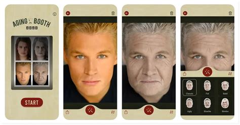 Aging booth.  &lrm;Introducing Aging Booth, the advanced and cutting-edge app that uses the...
