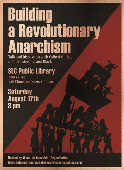 Agitprop 07 Building a Revolutionary Movement Why Anarchist Communist Organisation
