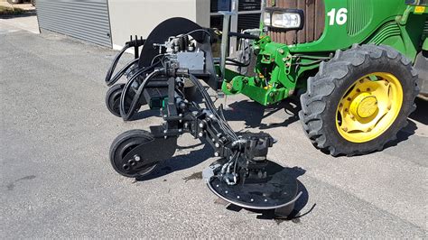 Agrivit undervine mower.  Precision undervine mowers for eco-friendly weed control.  These rev...