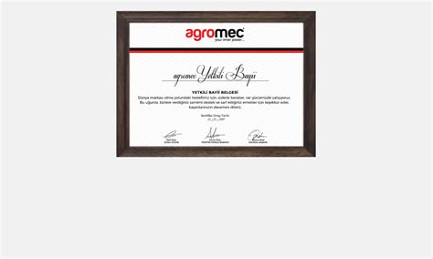 Agromec Yetkili Servisler. 