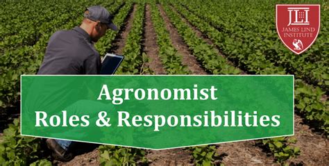 Agronomist: Roles and Responsibilities JLI Blog