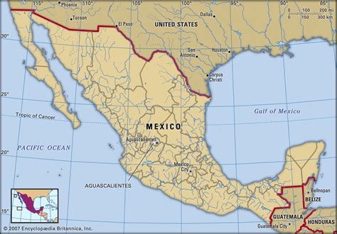 Aguascalientes Map Location