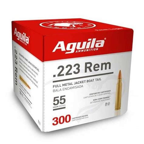 Aguila 223 ammo 300 rounds.  No minimum purchase.  Whether vanquishing varmi...