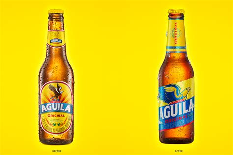 Aguila beer. Aguila beer is renewed with vibrant colors. It is the most valuable brand in Colombia and we had the honor of redesigning Aguila Beer to raise its core against international brands, respecting the attributes that characterize it. Aguila Beer has been in the moments of joy and celebration of Colombians for more … 