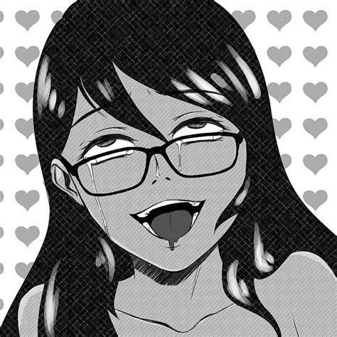 ahegao ( countable and uncountable, plural ahegao or ahegaos ) (chiefly Japanese fiction) An exaggerated facial expression consisting of flushed cheeks, rolled-back eyes, and the tongue hanging out, intended to depict a person having an orgasm . "The ahegao you draw is the best ever, -sensei!."