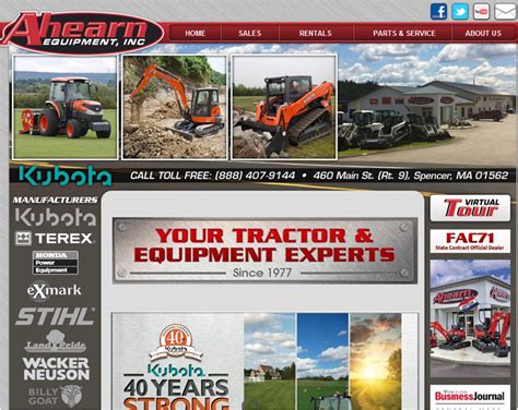 Ahearn equipment. Ahearn Equipment is a full service construction and agricultural equipment dealership… · Experience: Ahearn Equipment, Inc · Education: Amherst College · Location: Greater Boston · 500 ... 