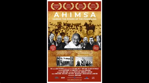 Ahimsa Gandhi: The Power of the Powerless - Official Trailer