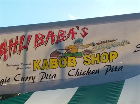 AHLI BABA'S KABOB SHOP, Burlington - Menu, 