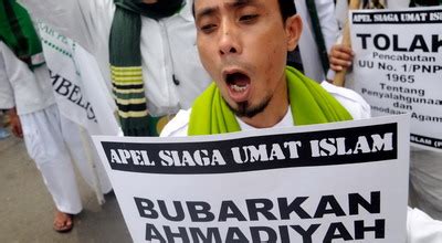 Ahmadiyah bans Legal justification for intolerance