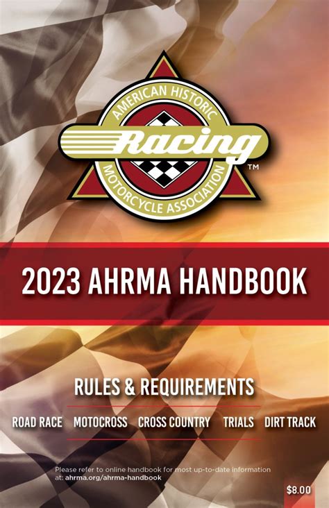 Ahrma rulebook