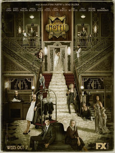 Ahs hotel story. American Horror Story: Created by Brad Falchuk, Ryan Murphy, Halley Feiffer. With Evan Peters, Sarah Paulson, Denis O'Hare, Lily Rabe. An anthology series centering on different characters and locations, … 