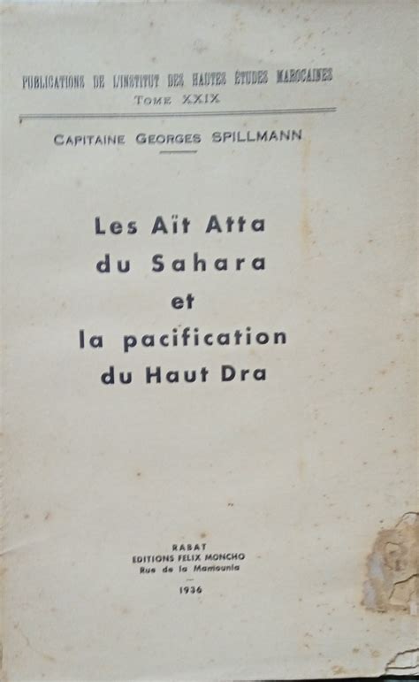 Aīt atta du sahara et la pacification du haut dra. - El falcon workshop manual download free.
