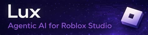 Ai for roblox studio.  Lux - AI That Actually Codes Inside Your Project Sto...