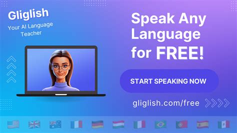Ai language speaker.  Start your free trial today. With Gliglish, you learn lan...