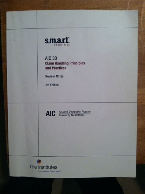 Aic 33 course guide and smart study aids cd rom. - Manual for mazda eunos 30x 1994 model.