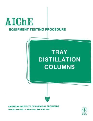 Aiche equipment testing procedure trayed and packed columns a guide to performance evaluation. - A maniac commodity trader s guide to making a fortune.