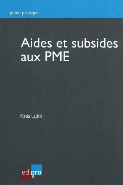 Aides et subsides pour pme guide pratique t 1. - Human resource economics and public policy essays in honor of vernon m briggs jr.