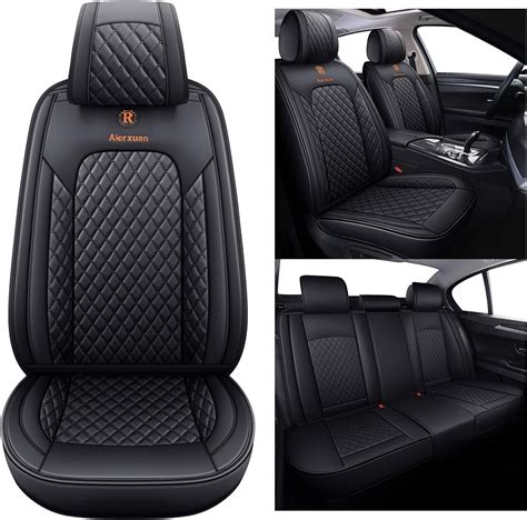 Leather Seat Covers Full Set, 5 Seats Universal Seat Covers for Cars, Waterproof Luxury Leatherette Seat Cushions, Front and Rear Seat Protectors, Auto Seat Covers Fit for Most Vehicles Red. 491. 100+ bought in past month. $16595. List: $219.95. FREE delivery Wed, Oct 18. More Buying Choices.. 