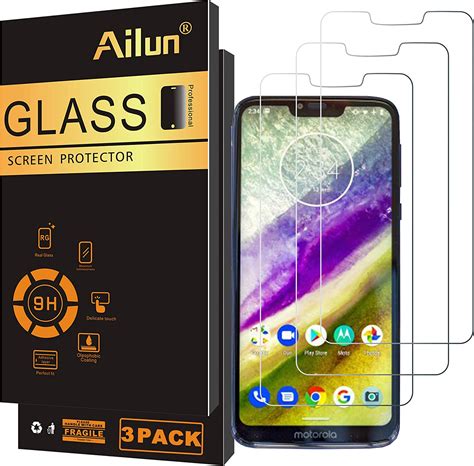 Ailun Screen Protector for Moto G7 Power 3 Pack 9H Hardness …