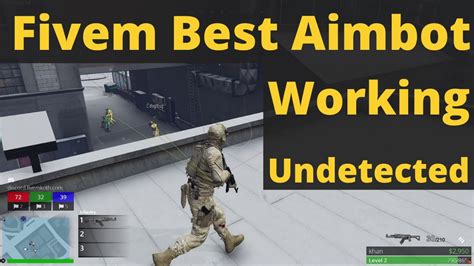 Aimbot for Fivem - Undetected aimbot - Easy to use