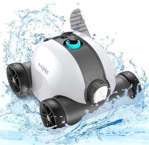 Aiper pool vacuum. AIPER【Newest】 Robotic Pool Cleaner with Wall Climbing, Automatic Pool Vacuum with Remote Control, Multi-Layer Filtration, Triple-axis Motors, Ideal for Above/Inground Pool Up to 60ft - Orca 2000 $899.00 In Stock 