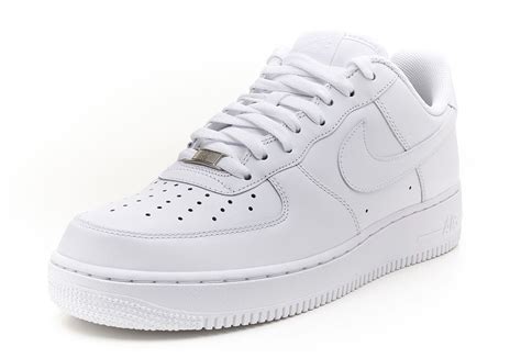 Air 1. Nike Air Force 1 runs true to size. The Nike Air Force 1 is known for running large, so we recommend ordering a half size down vs your regular size to obtain the best fit. If you’re a 7.5UK, choose a 7UK. This is because they are rounded at the toe and have a lot of extra area in the toe box. 