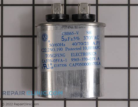 Air Conditioner Capacitors Fast Shipping at Repair Clinic