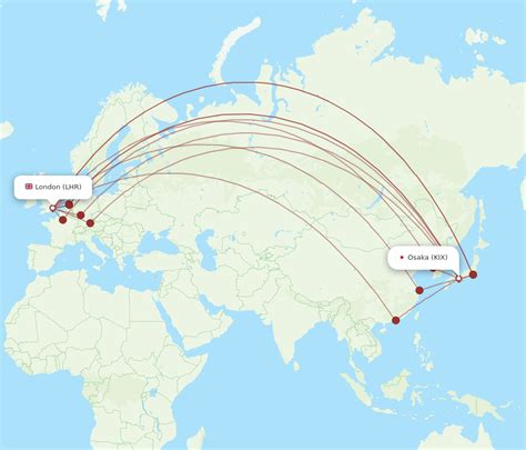 Air France Flights from London (LHR) to Osaka (KIX) - ebookers